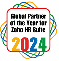 Global Partner of the Year for Zoho HR Suite 2024